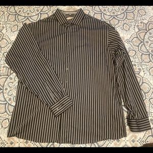 michael kors mens button down dress shirt